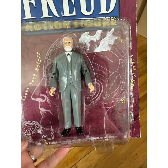 New in box Sigmund Frued Action Figure - Picture 2 of 4